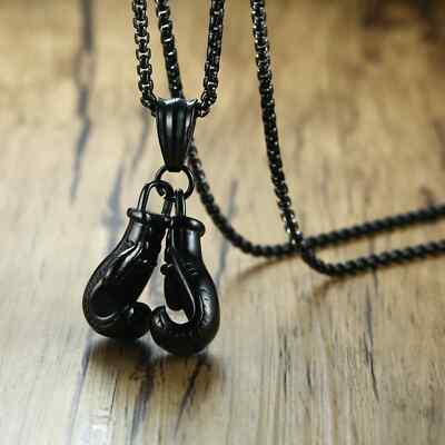 Rocky Balboa Creed Halskette Boxhandschuh Gym Boxen Training Sport