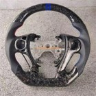 For Honda Accord 9th gen 2013-2017 Carbon Fiber Steering Wheel Blue stitching