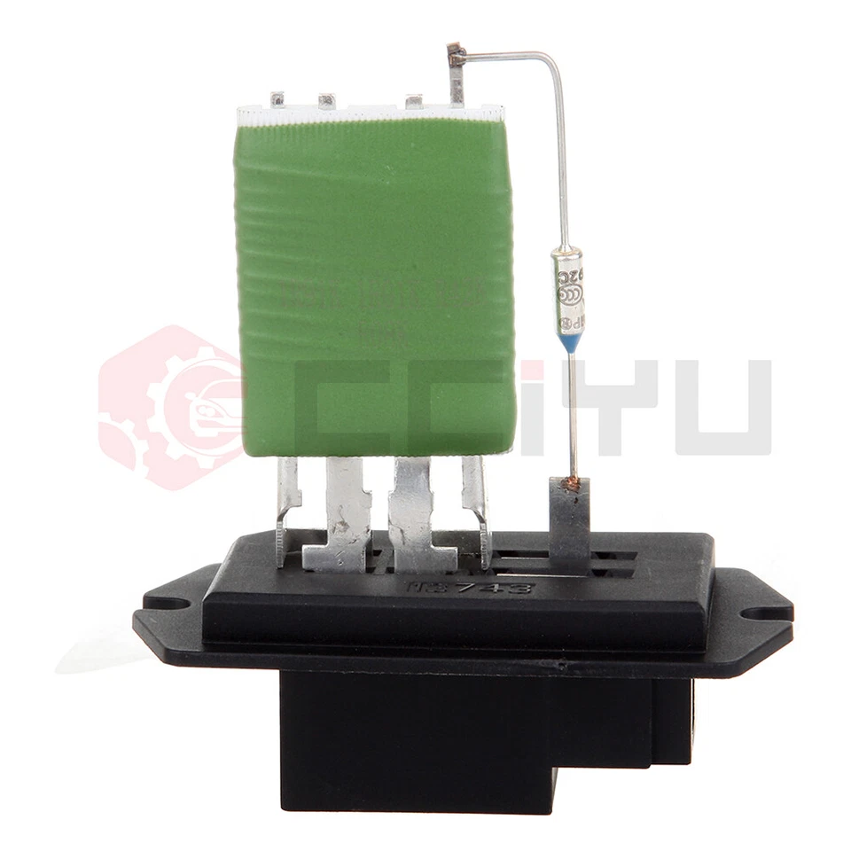 Rear Heater Blower Motor With Resistor Kit Fits 2008 09-2010 Dodge Grand Caravan - Imagem 2 de 4