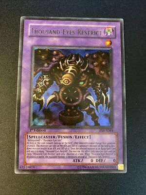Yu-Gi-Oh! - Ultra Rare - PSV-E084 1St Edition Thousand Eyes Restrict ENG