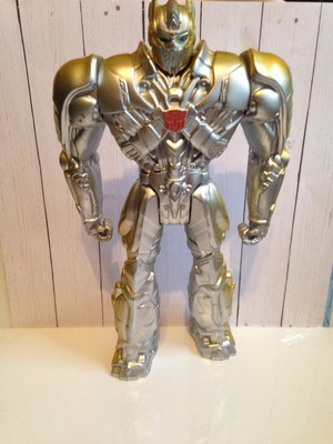 silver optimus prime