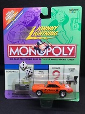 Johnny Lightning Monopoly Chance Car and Token Collectable Scale 1:64
