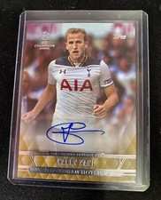 ⚽️ HARRY KANE 2017 Topps UEFA Champions League Gold #11/99 CLA-HK Auto Autograph