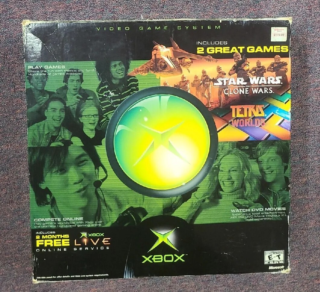 Xboxソフト30本 Original Microsoft Xbox Console System Stars Wars The Clone Wars