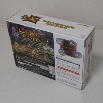 3DS&MHXのセット Monster Hunter Cross X special pack Nintendo 3DS LL XL Game