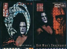 lot 1998 WCW Parkway Machine Wrestling Sticker Sting NM or better rare  SWSW6