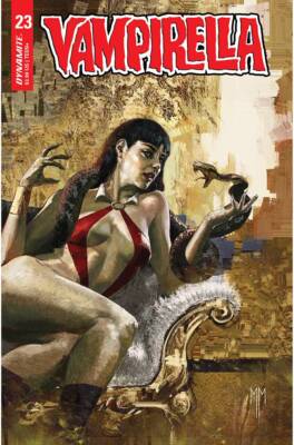 VAMPIRELLA #23 MASTRAZZO VARIANT NM SEXY GOTHIC LILITH DRACULON HORROR TERROR
