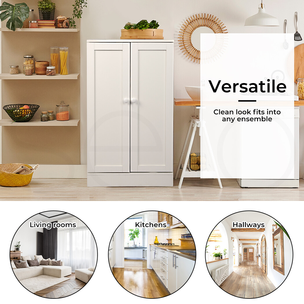 Levede Buffet Sideboard Storage Adjustable Shelf Cupboard Door