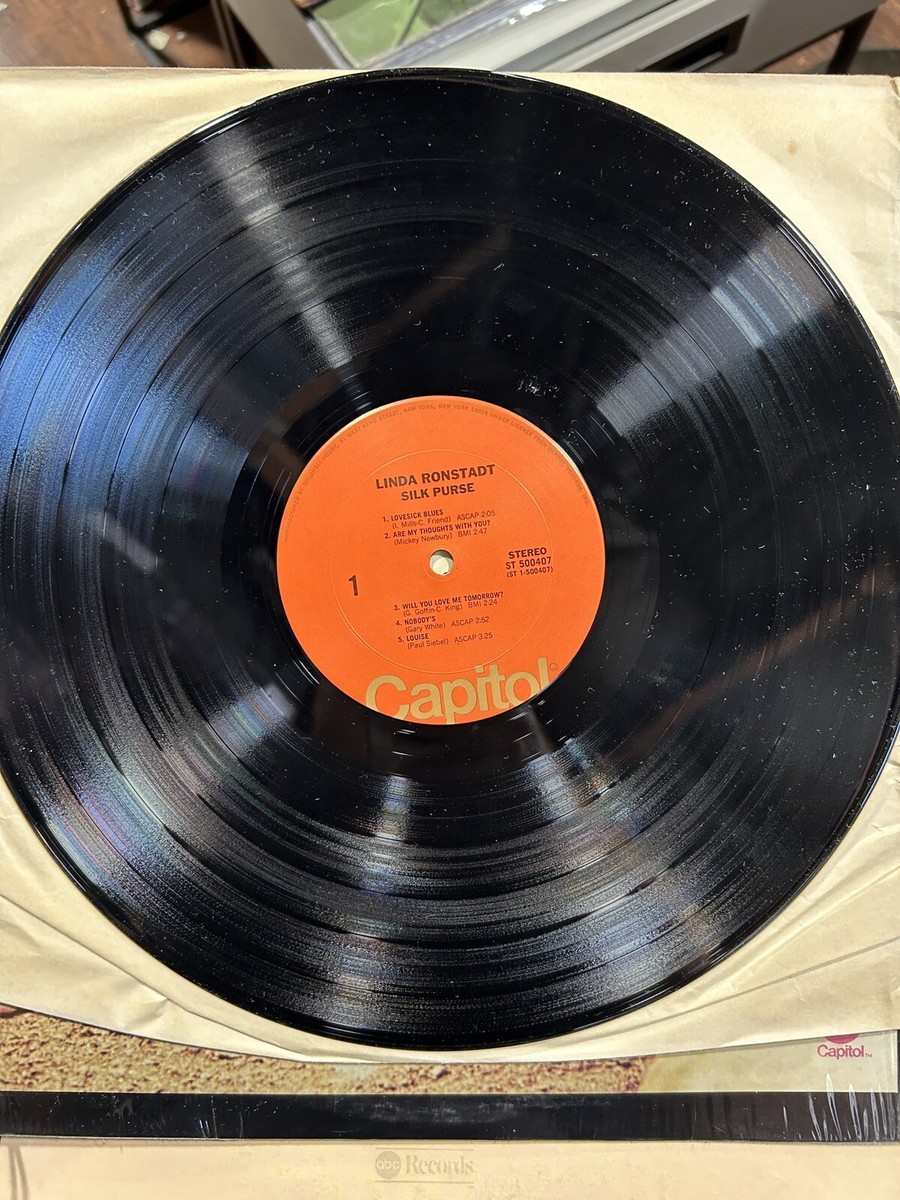 Linda Ronstadt Silk Purse Lp / Last Of Us / ST-500407 NMint shrink