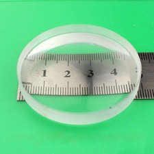 2PC 50mm Dia Optical Glass Double Concave Lens Focal Length -100mm Minifier