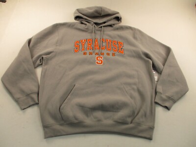 Colosseum Syracuse Orange Hoodie Sweater Mens XL Gray Long Sleeve