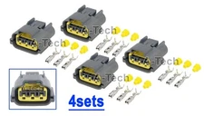 x4sets Ignition Coil Connector Pigtail Harness for Nissan Skyline sr20 rb20 rb25