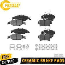 Front Rear Ceramic Pads For 1999 2000 2001 2002 2003 2004 Ford Mustang Base Gt