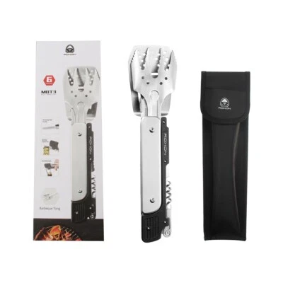 Roxon 6-in-1 Grillbesteck Multi BBQ Tool Camping Grillen