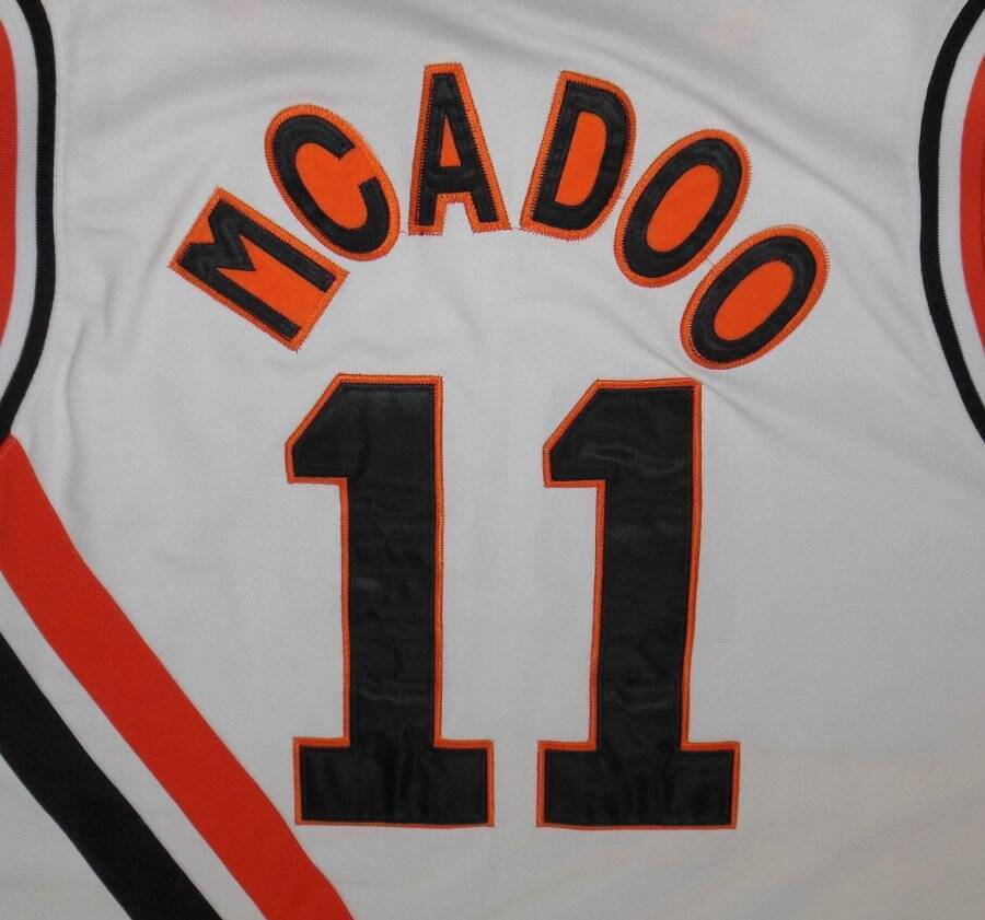 Mitchell & Ness Buffalo Braves Bob McAdoo #11 White Mitchell & Ness Buffalo Braves Bob McAdoo #11 White