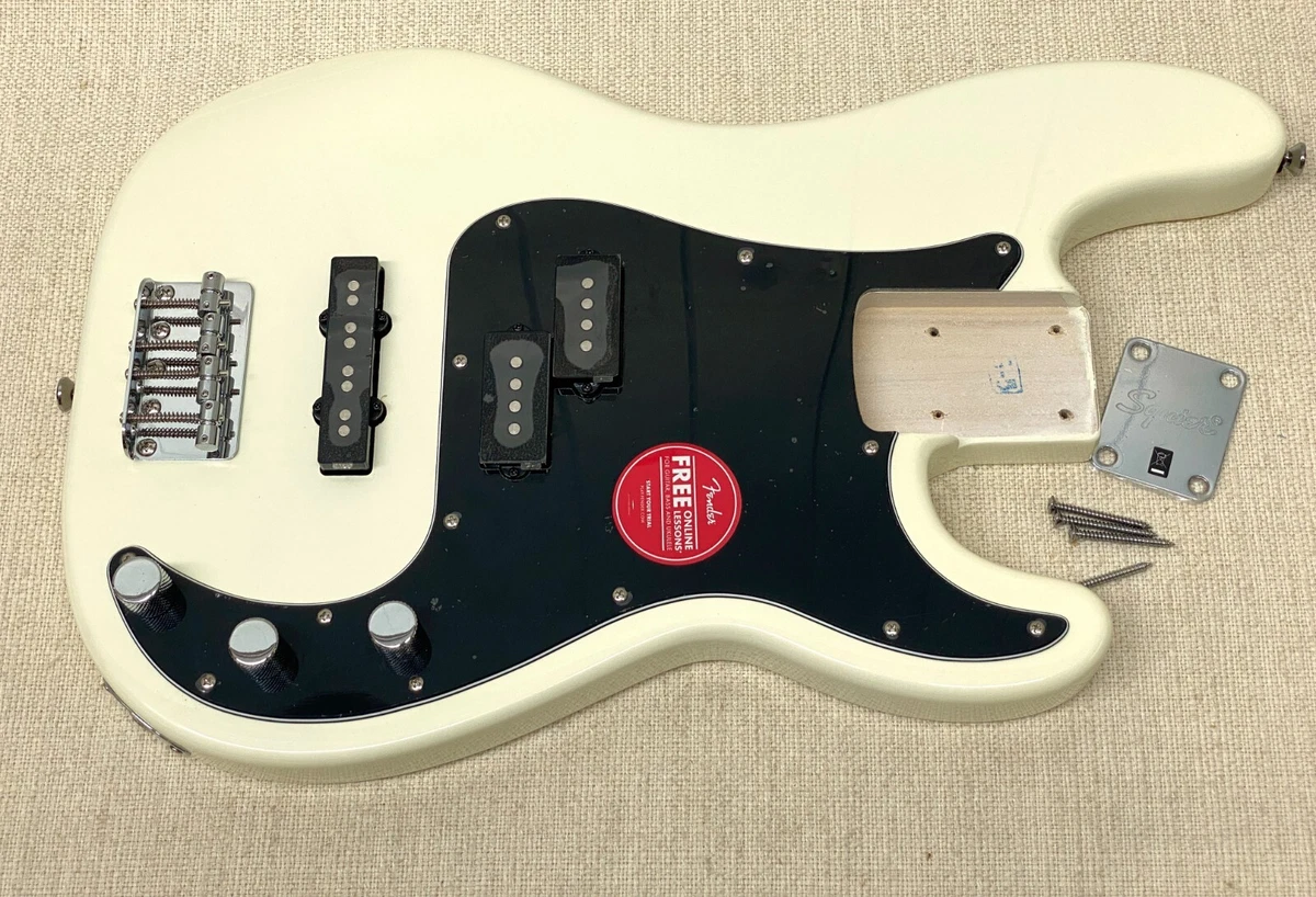 Squier affinity 2024 pj bass white