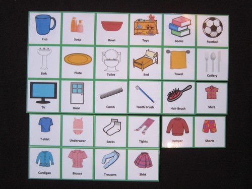 Paquete de Tarjetas de Inicio - Autismo TDAH Comunicación Visual Ayudas PECS SEN Demencia - Imagen 21 de 84