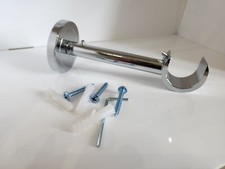 EXTENDABLE LONG CURTAIN POLE BRACKET 19 /28MM CURTAIN POLE SUPPORT BRACKETS
