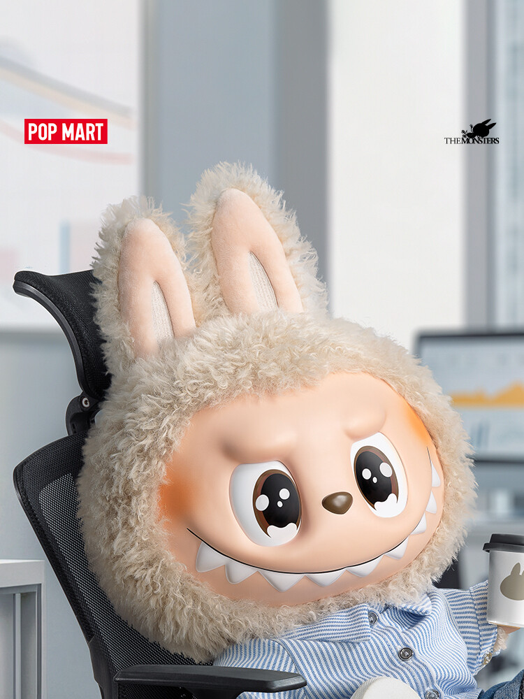 POPMART THE MONSTERS FLIP WITH ME is a vinyl plush doll POPMART THE MONSTERS FLIP WITH ME is a vinyl plush doll