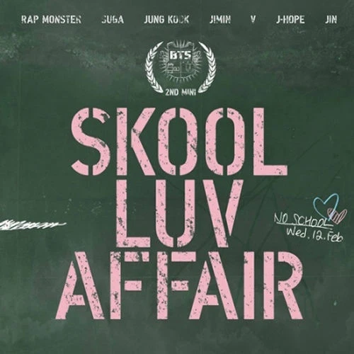 BTS [SKOOL LUV AFFAIR] 2nd Mini Album CD+115p Photo Book+Photo Card K-POP SEALED - Picture 1 of 8