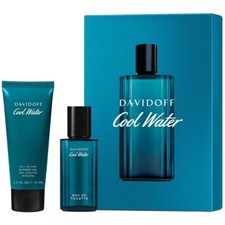 Davidoff Cool Water Gift Set 2023 40ml EDT Spray & 75ml Shower Gel