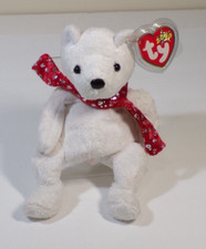 TY Jingle Beanie Baby - 2000 HOLIDAY TEDDY 5 inch - MWMTs Ornament Holiday Toy