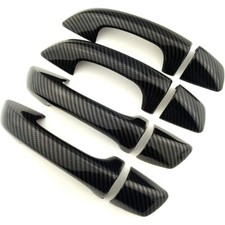 Tapa de fibra de carbono para manija de puerta de coche Volkswagen VW Golf 6 MK6 2008-2013