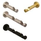 Wandhalter Wandträger Wandhalterung für 20 mm Gardinenstangen aus Aluminium
