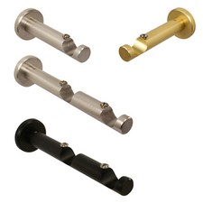 Wandhalter Wandträger Wandhalterung für 20 mm Gardinenstangen aus Aluminium
