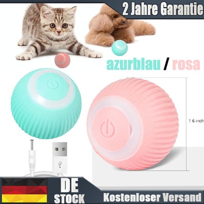 Power Ball 2.0 Cat Toy Automatisch rollender Katzenballintelligentes Spielzeug