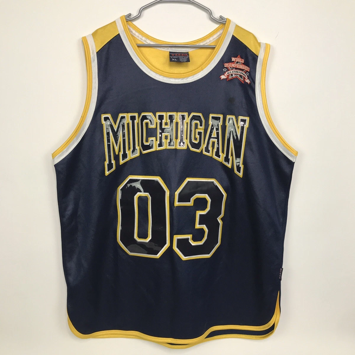 Wolverines basketball championship jersey