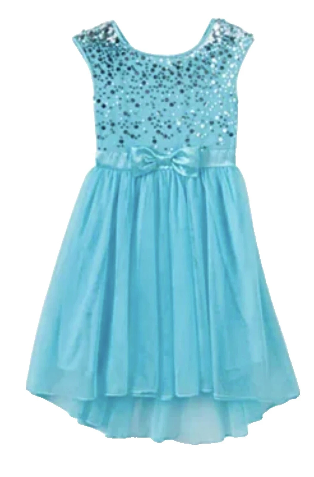 Vestidos plateados para niñas