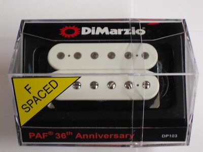 DiMarzio PAF Dp103 Humbucker 36th Anniversary Guitar Pickup White