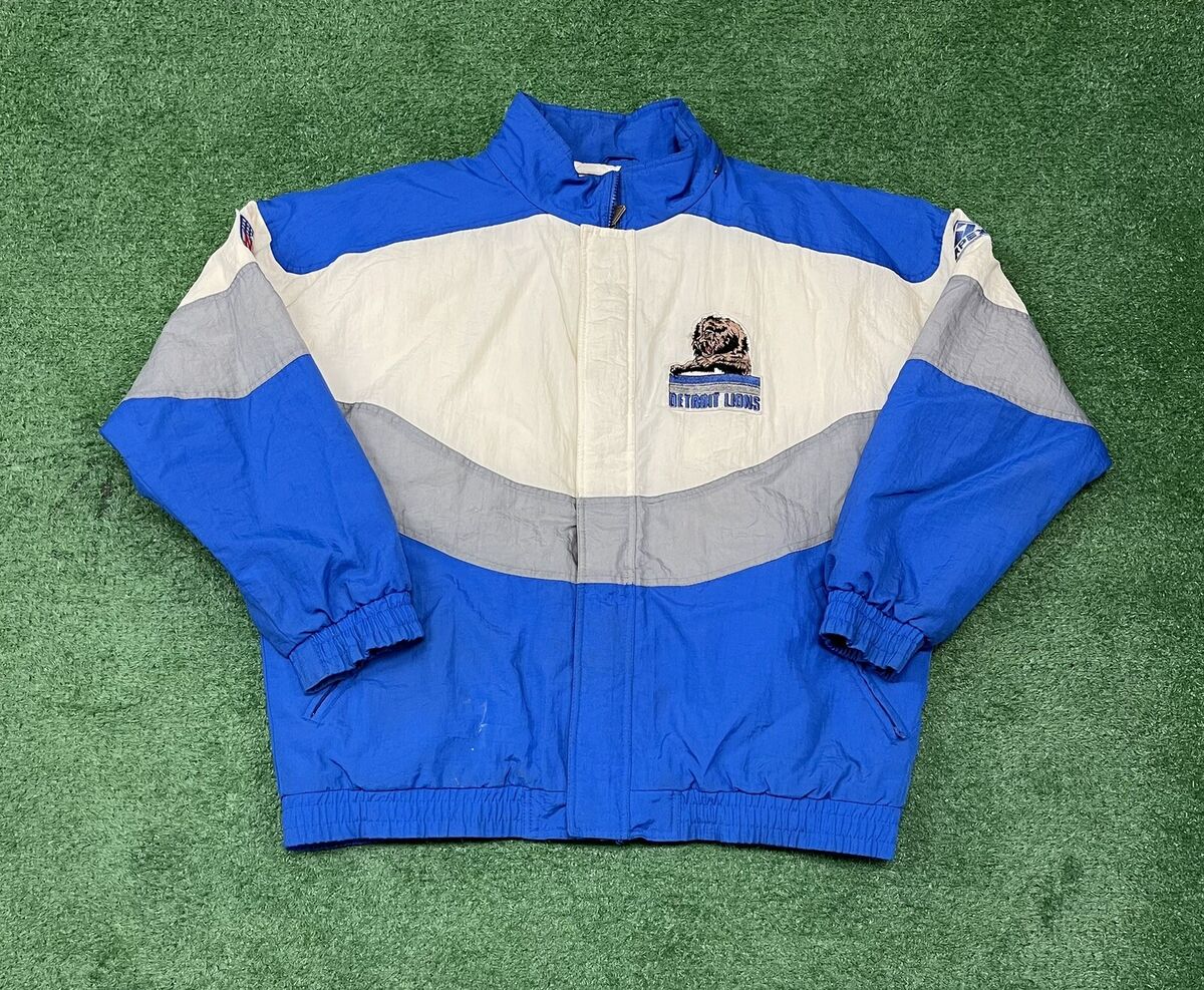 Vintage Apex One Detroit Lions NFL Football Zip Up Puffer Vintage Apex One Detroit Lions NFL Football Zip Up Puffer