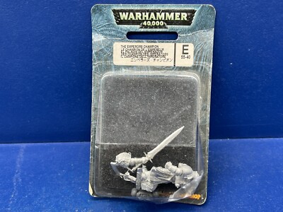 Champion des Imperators der Black Templars METALL OVP
