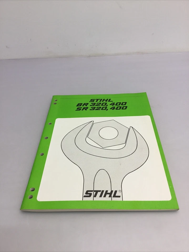 Genuine STIHL BR 320, 400 SR 320, 400 OEM Blower Service Manual #0455 351 0123 - Image 2 of 4