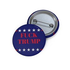 F Trump Custom Pin