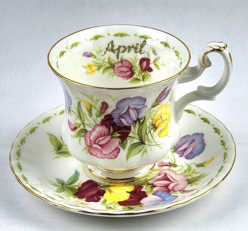 VTG Royal Albert Cup & Saucer Set (Footed Montrose) Bone China, Various Patterns - Picture 22 of 24