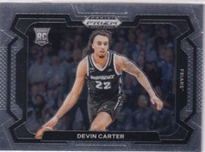 2024 Panini Prizm Draft Picks No. 27 Devin Carter Rookie Variation