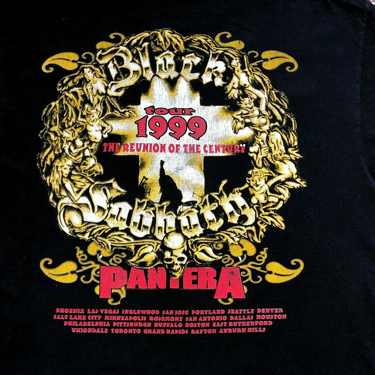 Black Sabbath 1999 Reunion tour, concert T | eBay