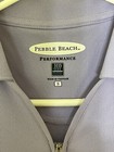 PEBBLE BEACH PERFORMANCE Women's Short Sleeve Golf Polo Shirt LAVENDER Size S — photo 3