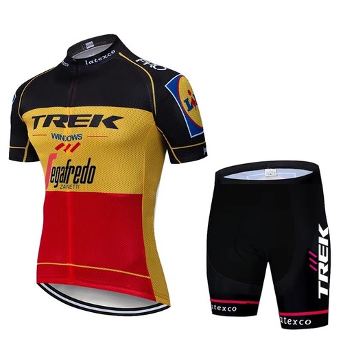 Men 2025 Cycling Jersey Bib Shorts Sets Men Short Sleeve Riding Tops Shorts Kits - Picture 8 of 8