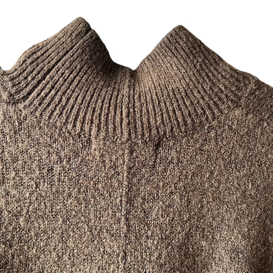 SENSE OF PLACE por URBAN RESEARCH Suéter Maxi Vestido Marrom Tamanho Livre Lã Alpaca - Imagem 3 de 4