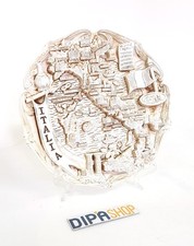 Quadretto Decorativo Con Base Souvenir Italia 3D Monumenti Città 26cm moc