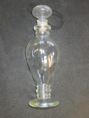 SMALL APOTHECARY DRUGSTORE BOTTLE 9 1/2'' HEIGHT CLEAN