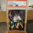 2024 Panini Select - Premier Level Caleb Williams  Black & Gold Shock Prizm (RC)