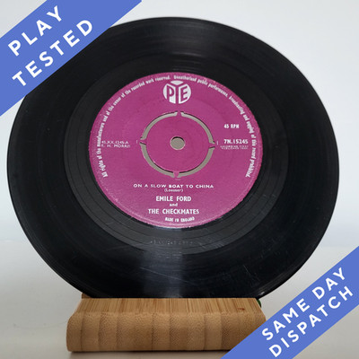 Emile Ford & The Checkmates   On A Slow Boat To China (1960) - 7'' Vinyl - VG