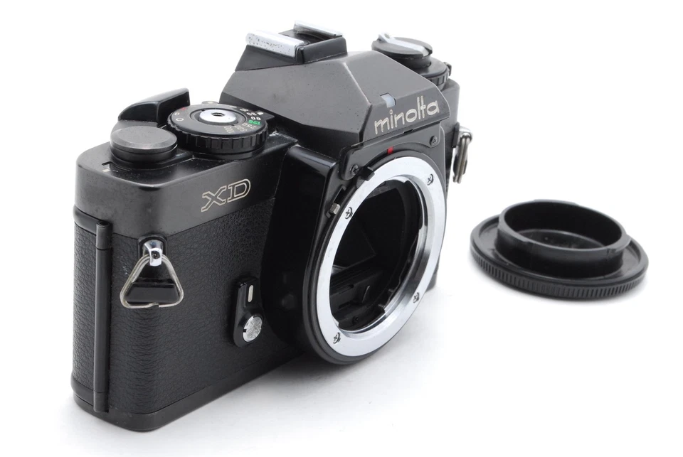 [ Near MINT ] Minolta XD Black 35mm SLR Film Camera Body From JAPAN - Image 2 of 4