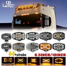 Jumbo 320 FF Spot &Sidelight 24V Truck Lamp DRL For Kelsa BAR Scania Volvo MAN
