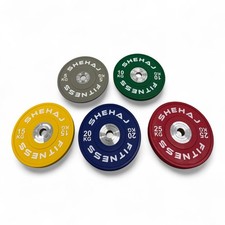 Premium Coloured Bumper Olympic Weight Plates 5kg 10kg 15kg 20kg 25kg 100/150kg